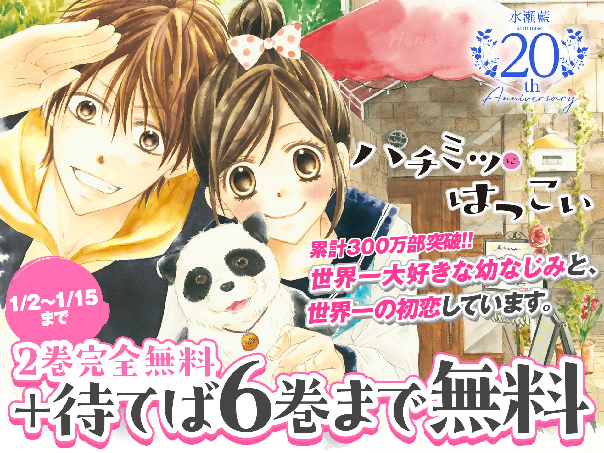 ハチミツにはつこい