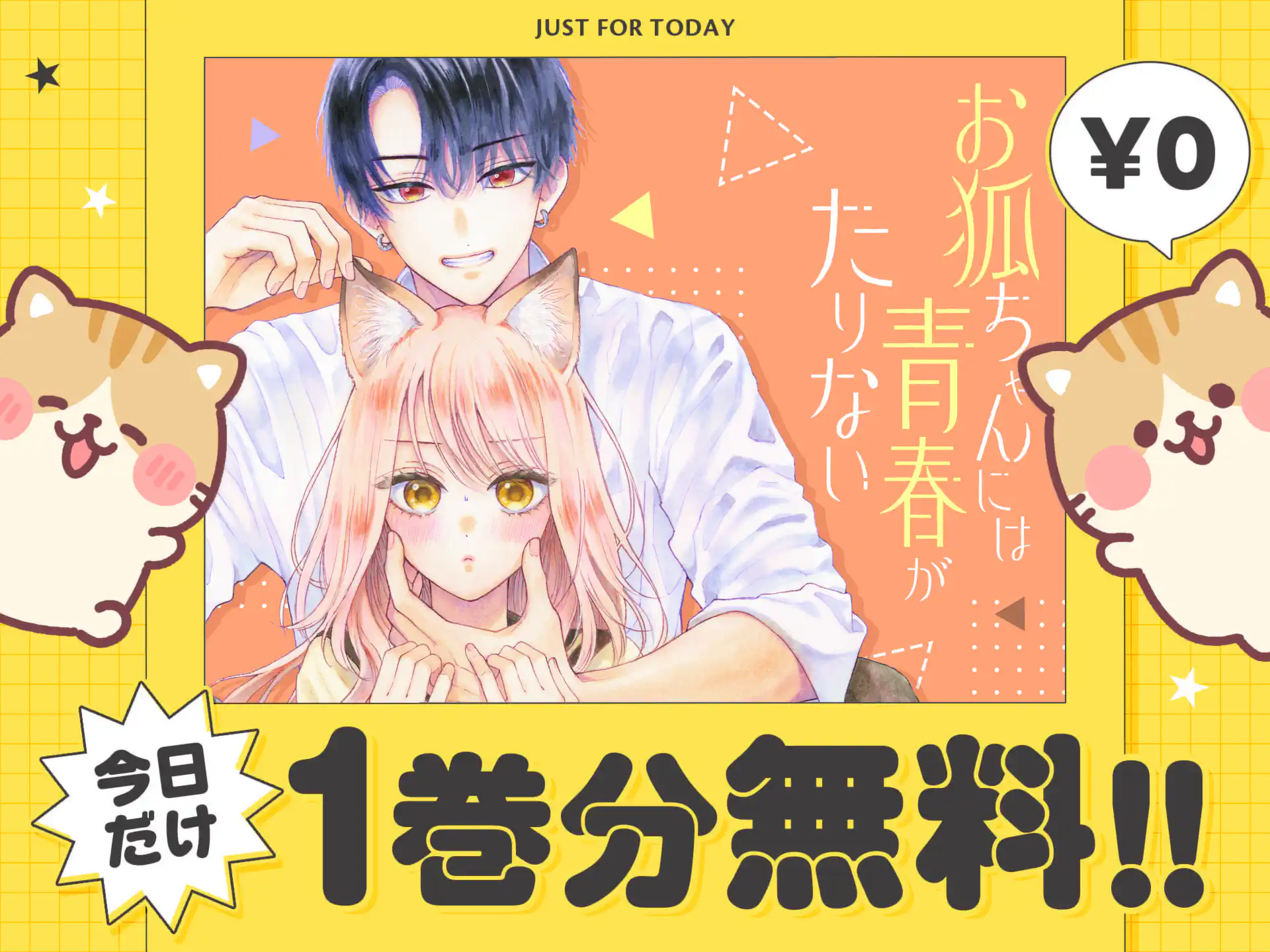 お狐ちゃんには青春がたりない