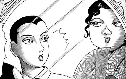 第二扉(月光浴篇) 高畠華宵 の話サムネイル