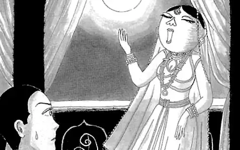 第四扉(月光浴篇) 月光浴<1><2> の話サムネイル