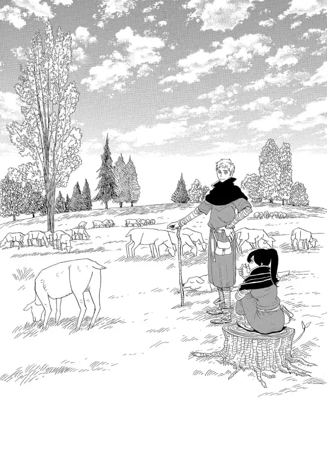 episode.7　赤と青と夜と星とのイラスト