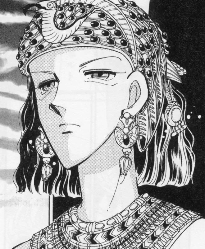 ネフェルティティ（エジプトの王太后・マッティワザの姉）のイラスト