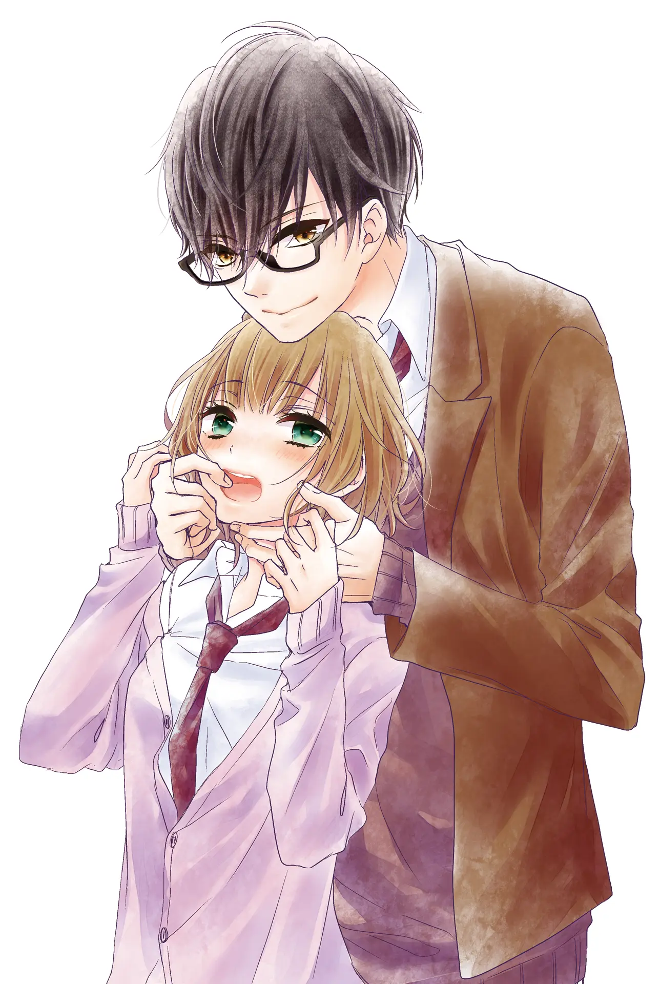 お手上げです、先輩! のイラスト